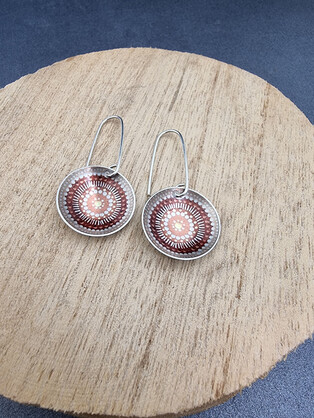 COMMUNITY SPIRIT – domed earrings
