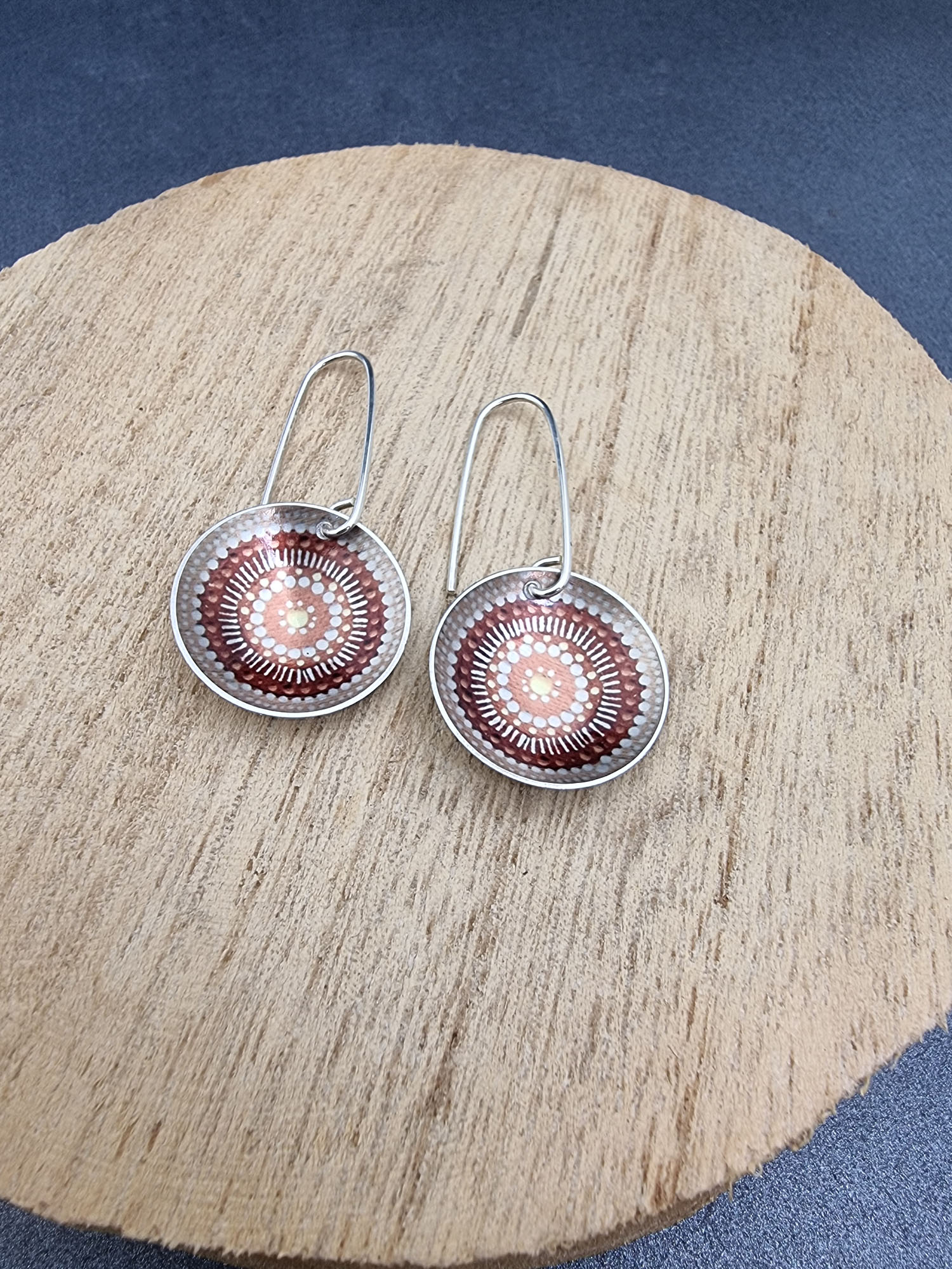 COMMUNITY SPIRIT – domed earrings