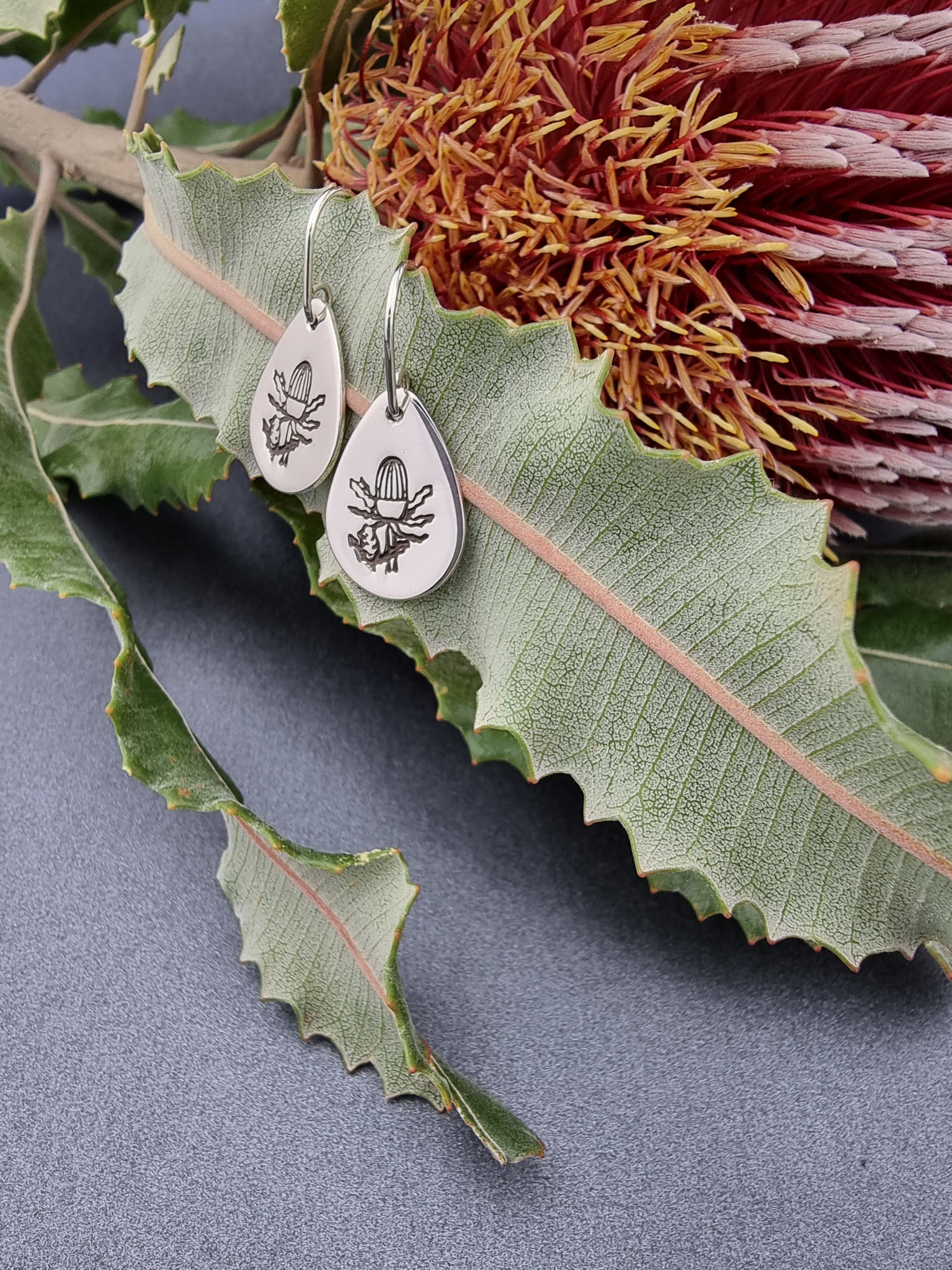 AUSSIE BUSH – Banksia earrings