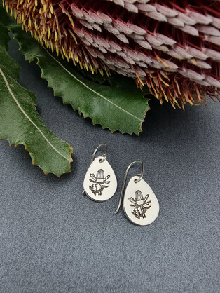 AUSSIE BUSH – Banksia earrings