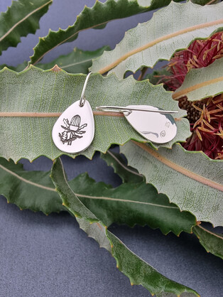 AUSSIE BUSH – Banksia earrings