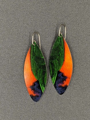 AUSSIE BUSH – KELLI long drop earrings