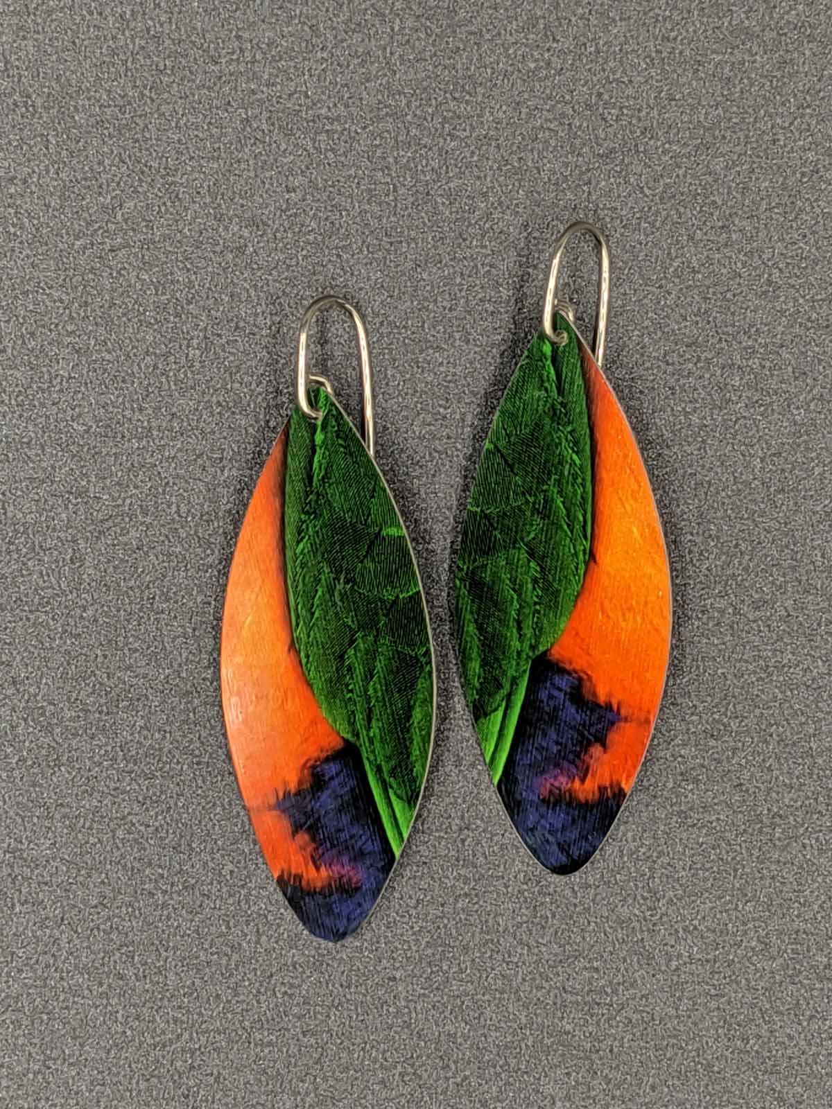 AUSSIE BUSH – KELLI long drop earrings