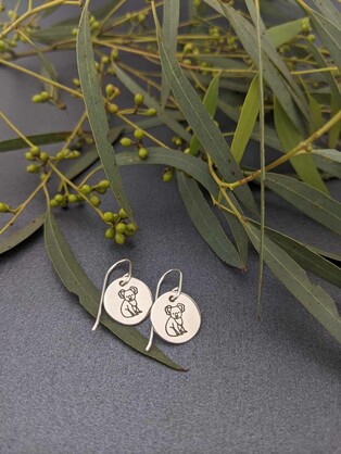 AUSSIE BUSH – Koala earrings