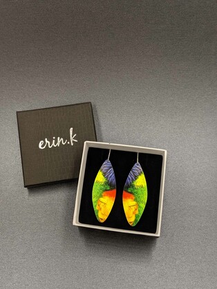 AUSSIE BUSH – LYLA long drop earrings