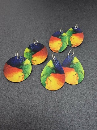 AUSSIE BUSH – LYLA shape earrings
