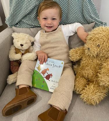 SKEANIE Riding Style Baby & Toddler First/Pre Walker Boots - Genuine Leather with a Flexible Sole in Tan