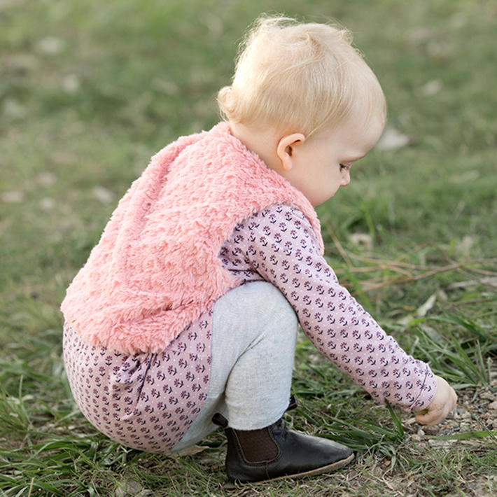 SKEANIE Riding Style Baby & Toddler First/Pre Walker Boots - Genuine Leather with a Flexible Sole in Chocolate
