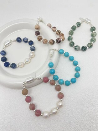 HARMONY BEAD BRACELET - DALMATION