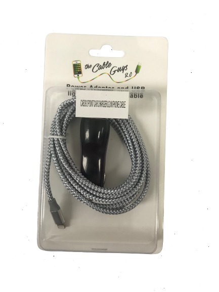 CAB39 2 POINT CAR CHARGER & 1 M IPHONE CABLE
