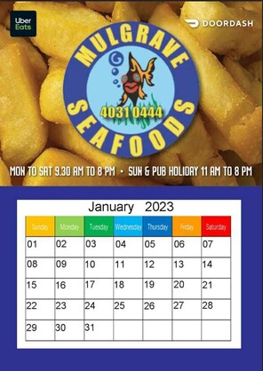 Fridge Magnet with Calendar