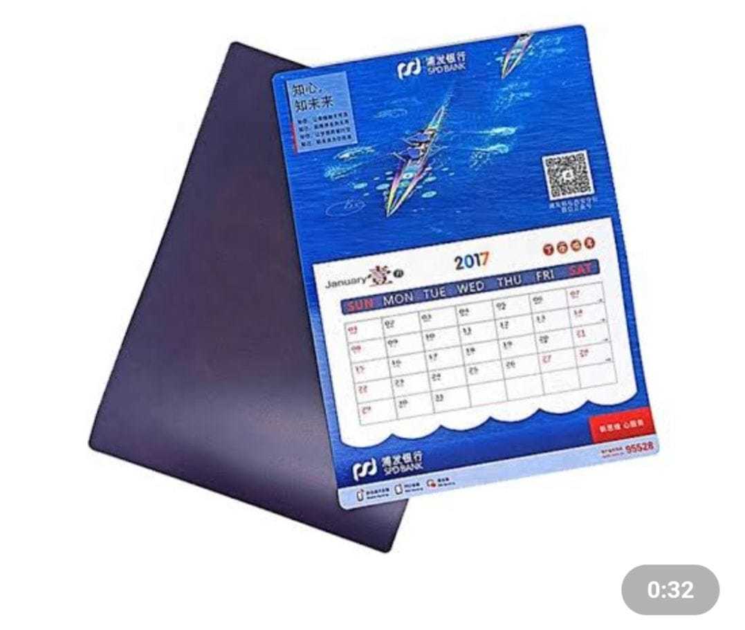 Fridge Magnet with Calendar