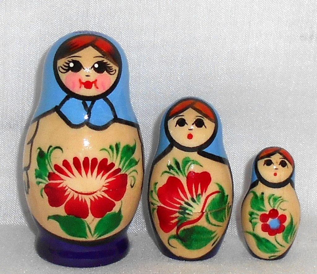 Kirov 3-set (blue scarf 7cm)