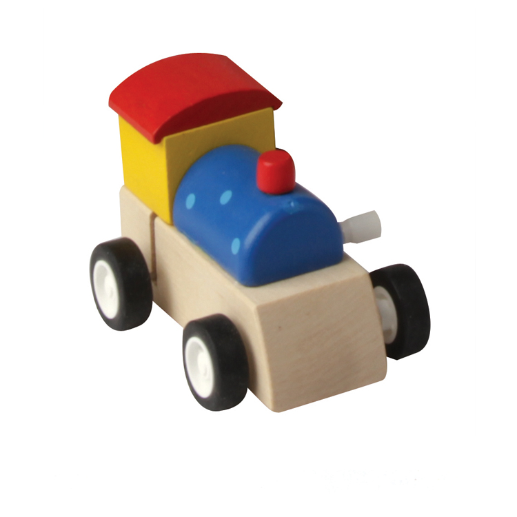 Wooden Clockwork Train