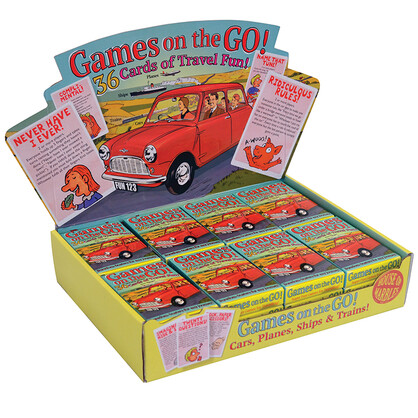 Games on the Go! Travel Cards
