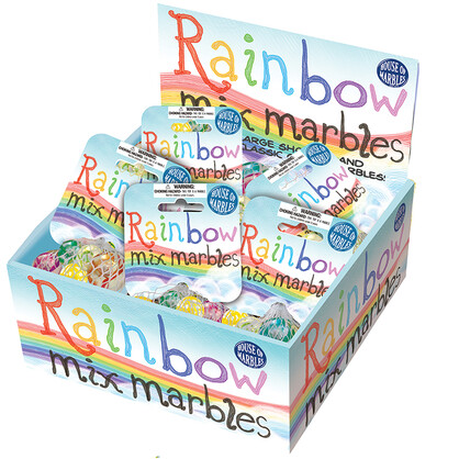 Wholesale Rainbow Mix Net Bag of Marbles - House of Marbles - Fieldfolio