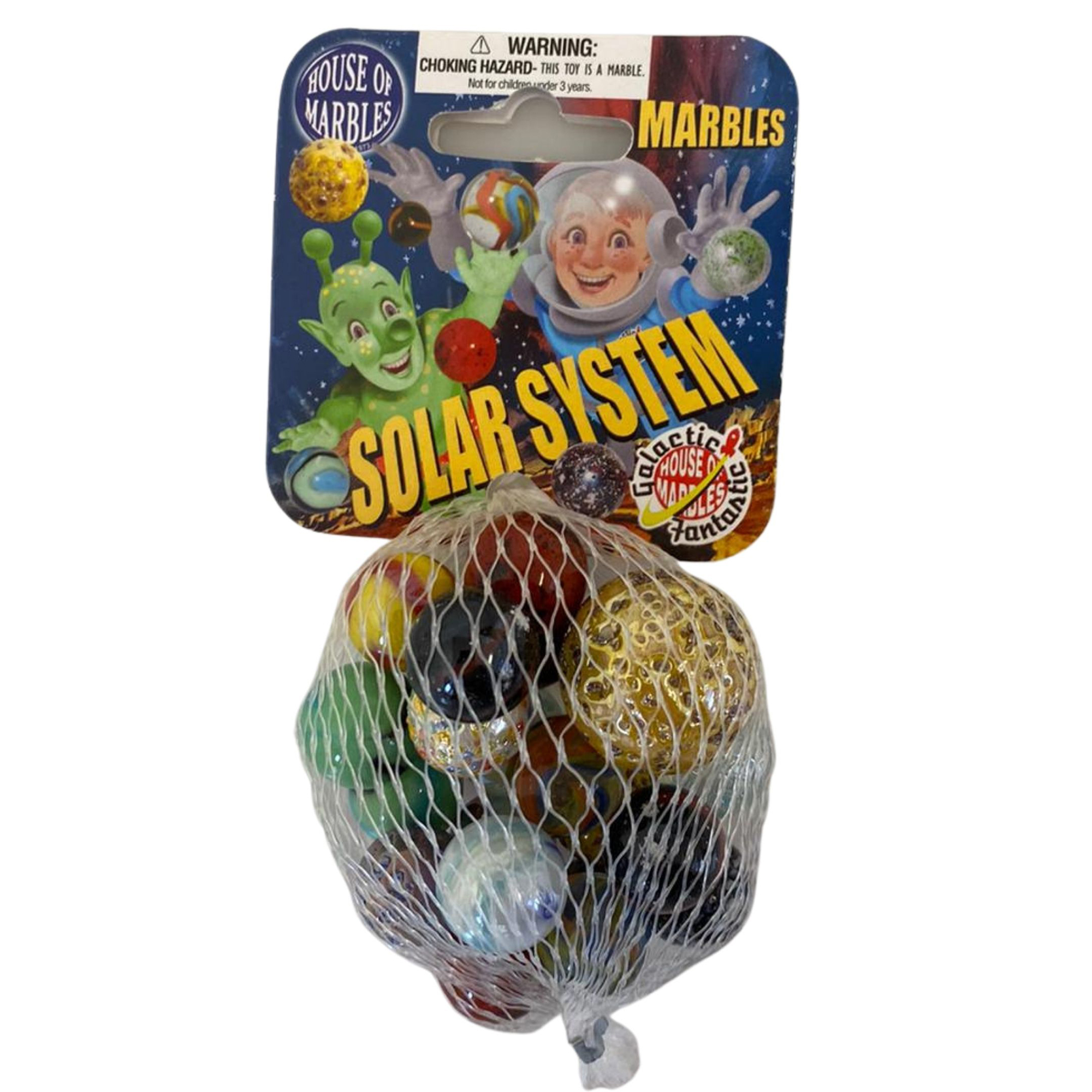 Wholesale Solar System Net Bag of Marbles - House of Marbles - Fieldfolio