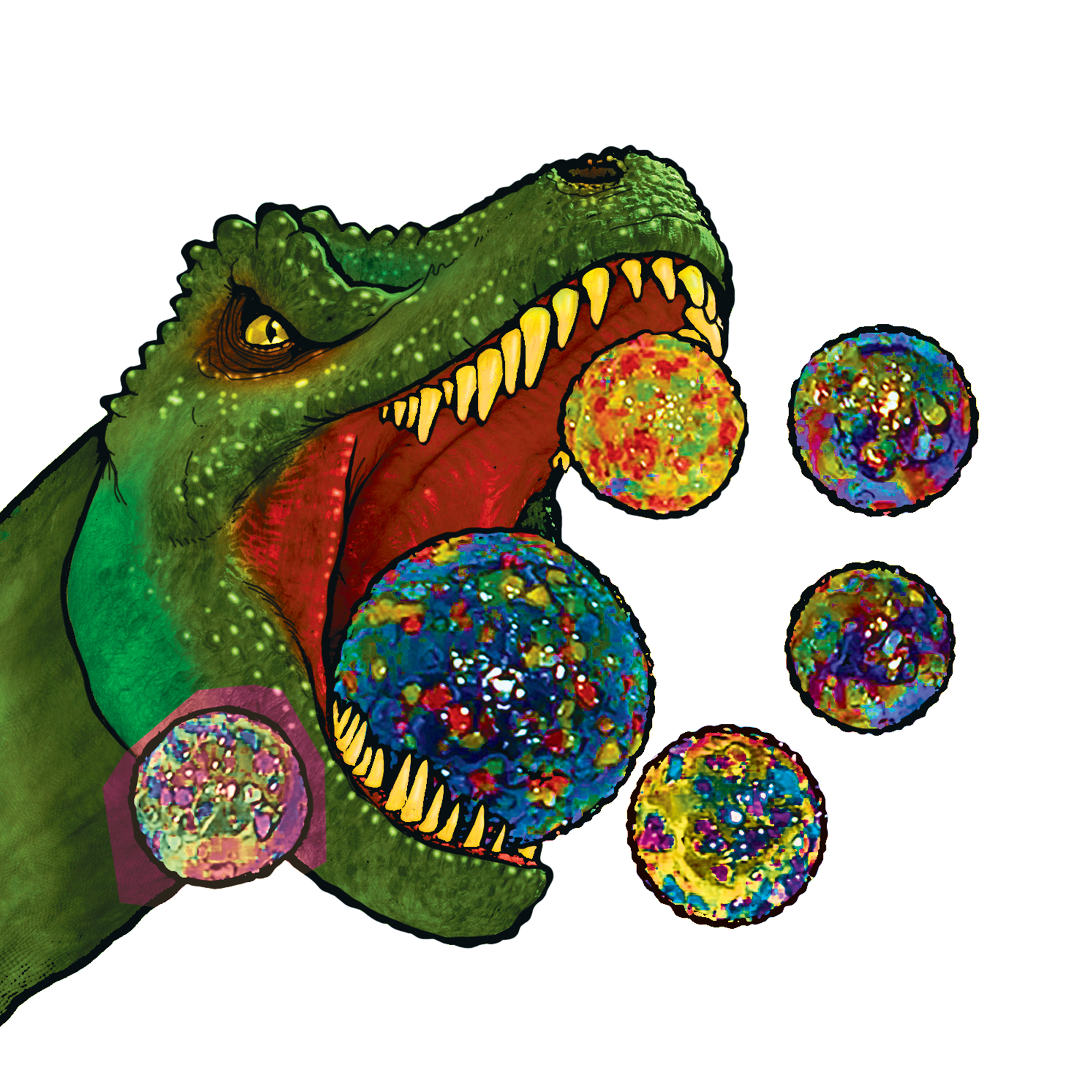 Wholesale T-Rex Net Bag of Marbles - House of Marbles - Fieldfolio