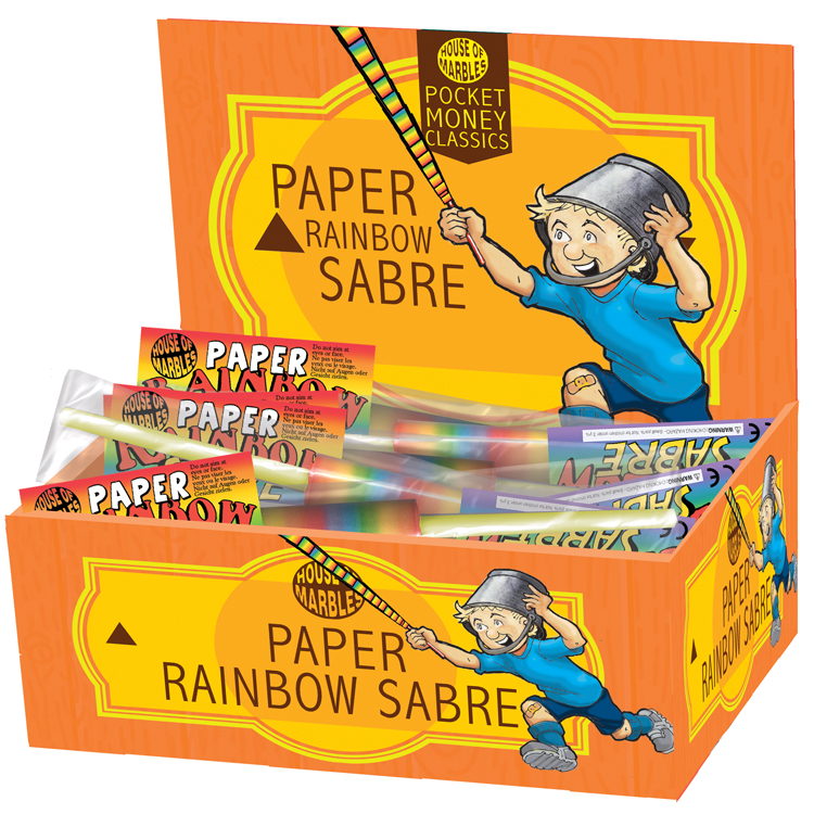 Wholesale Paper Rainbow Sabre - House of Marbles - Fieldfolio