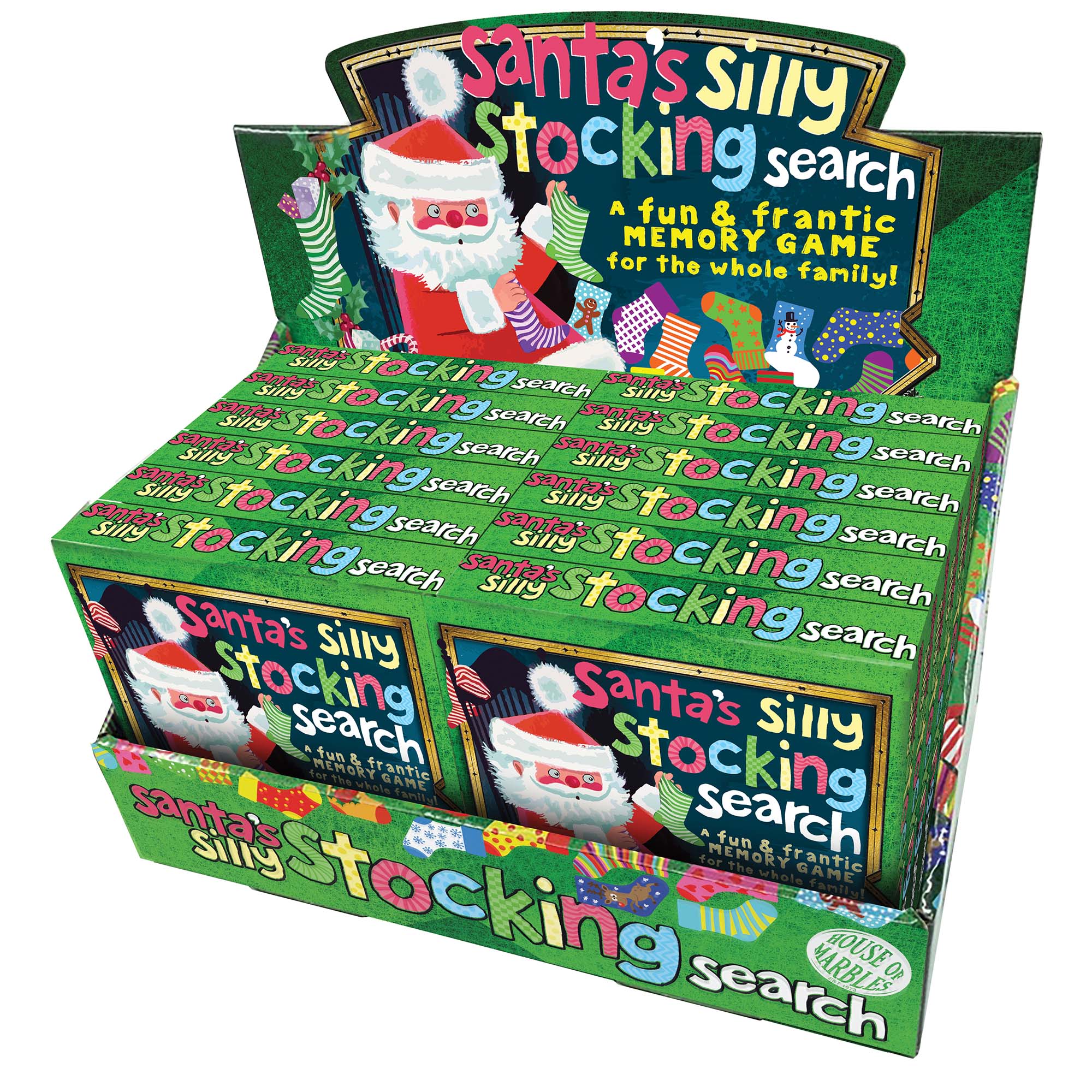 Wholesale Santa's Silly Stocking Search Game House of Marbles