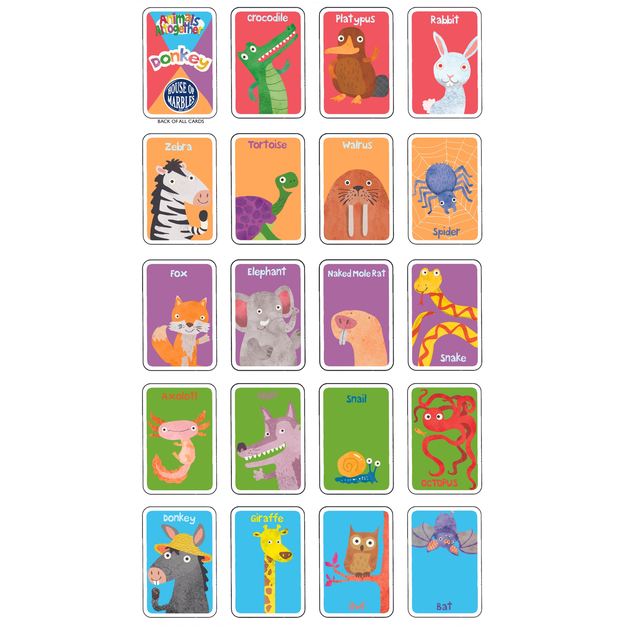 Donkey Card Game (Counter Displayt)