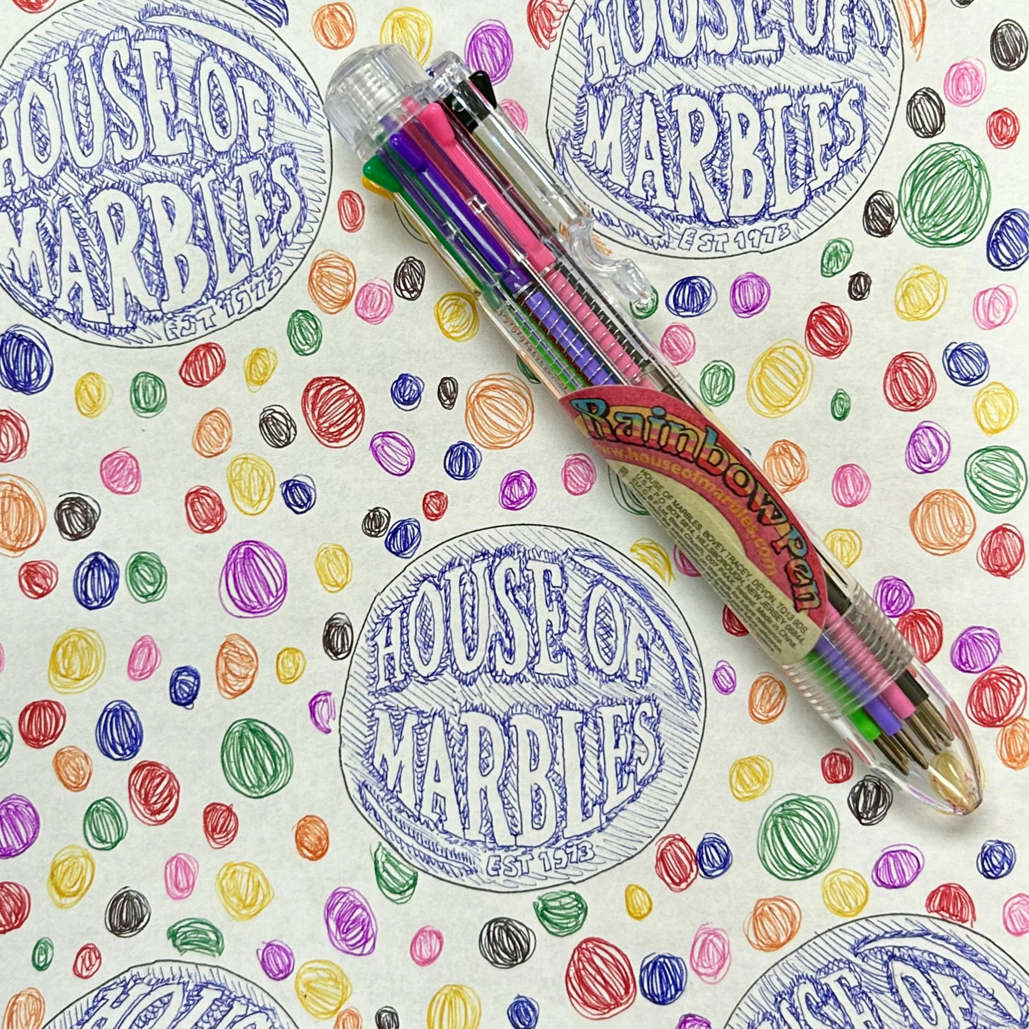 Rainbow 8 Colour Pen