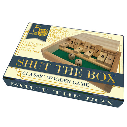 Wooden Shut-the-Box