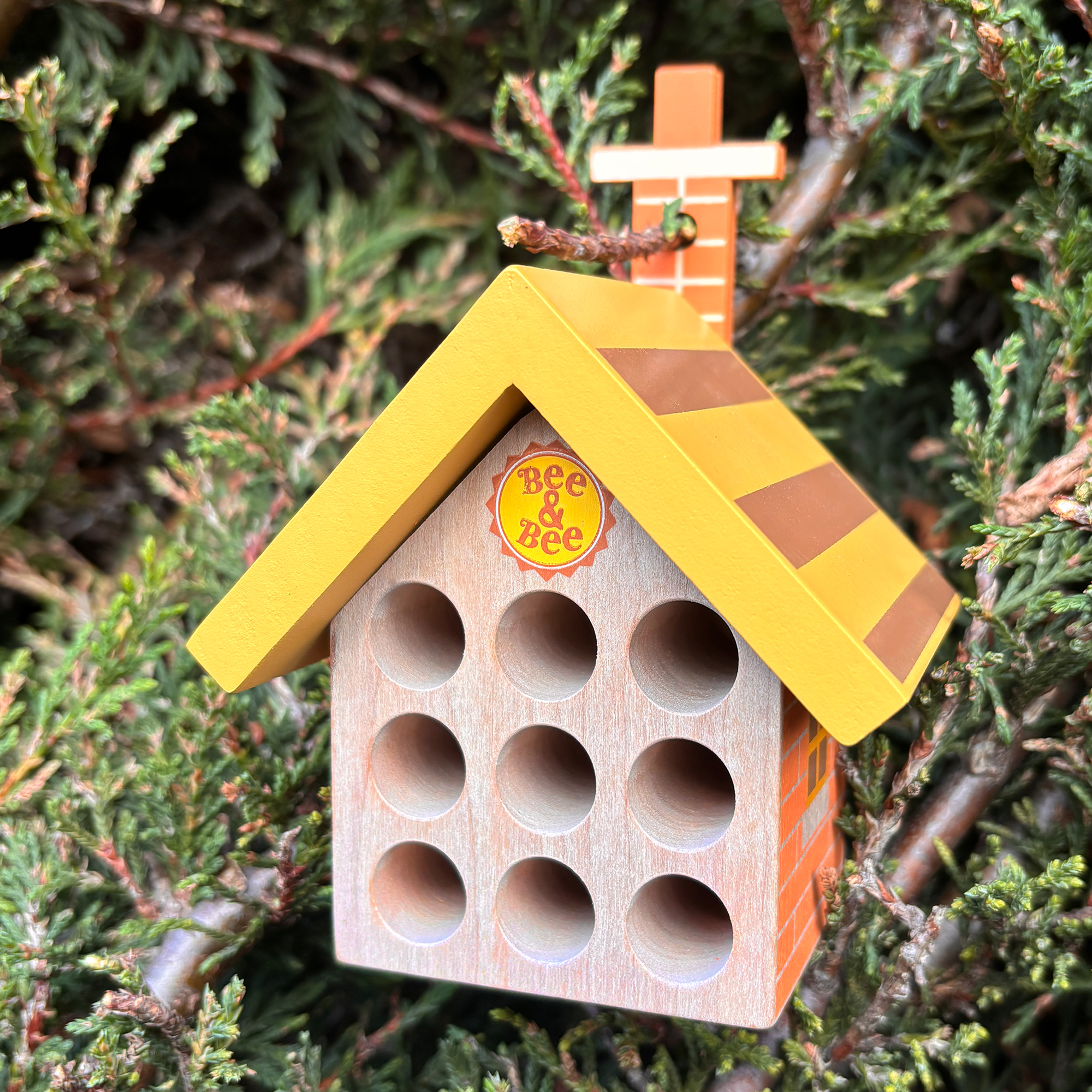 Wooden Bee House