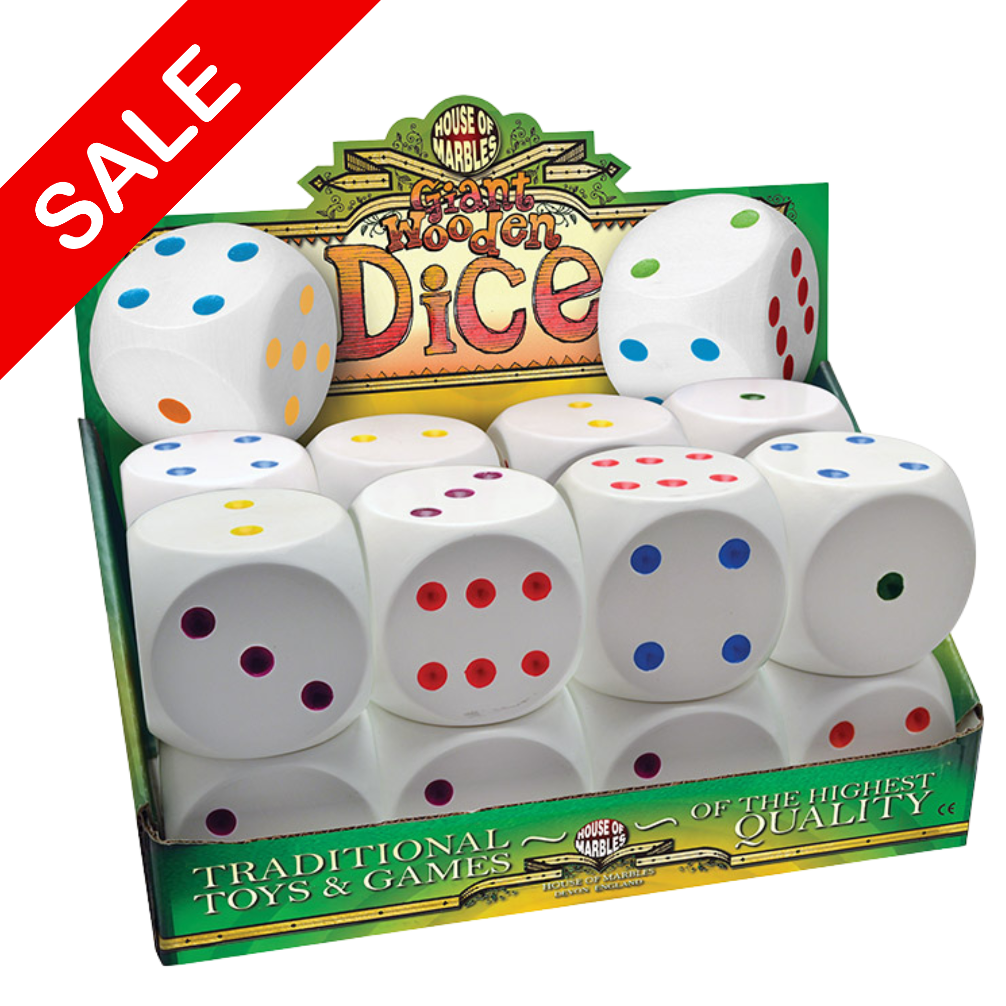 Wooden Giant Dice