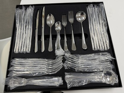 Serena Silver 56 Piece Cutlery Set - Clearance Sale