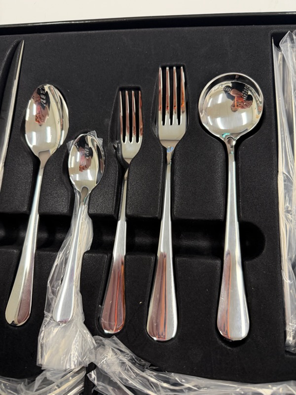 Serena Silver 56 Piece Cutlery Set - Clearance Sale