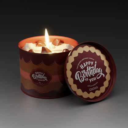 Make A Wish Birthday Candle - Apple Scented