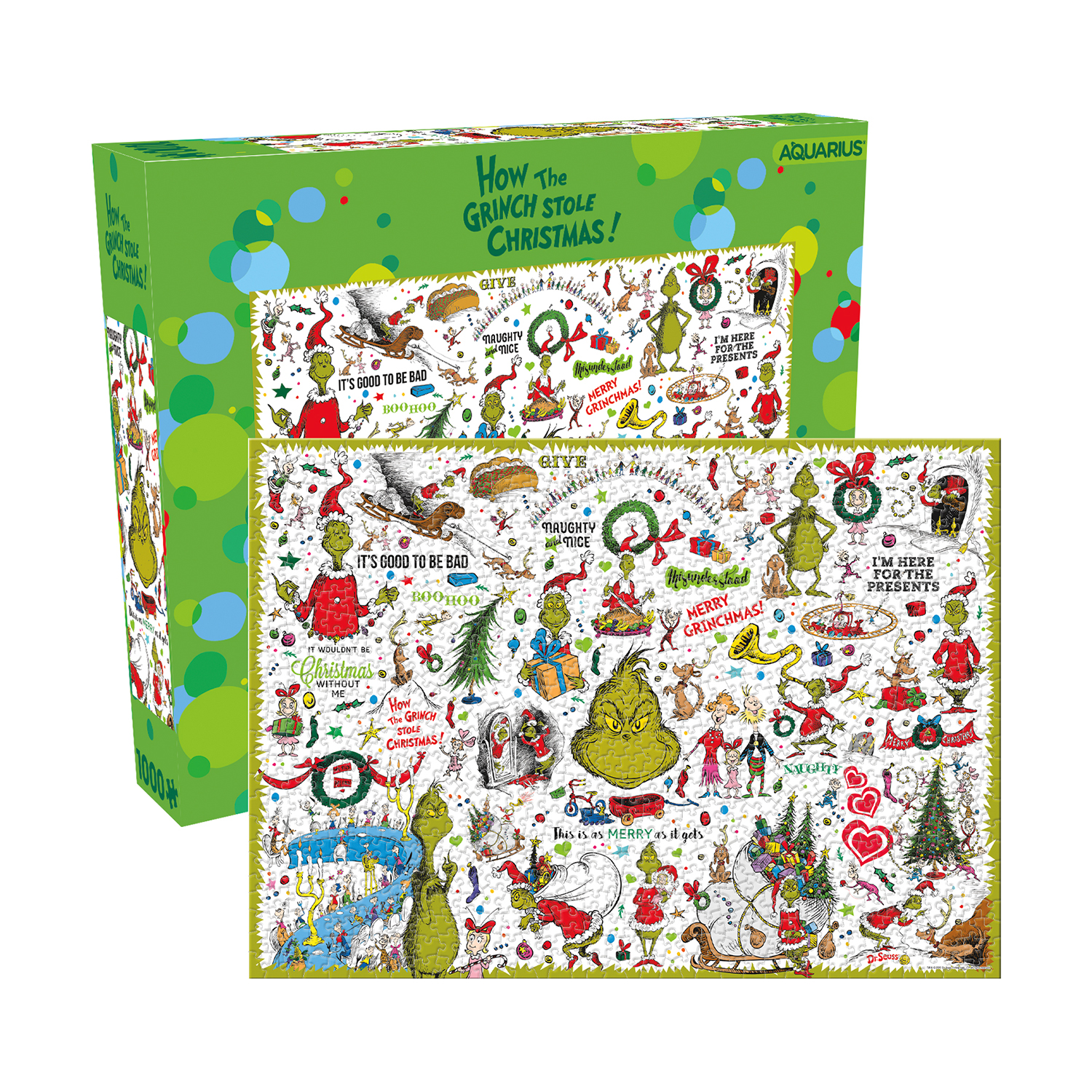 The Grinch Collage 1000pc Puzzle