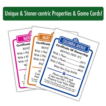 Stonerware Stoner City Board Game