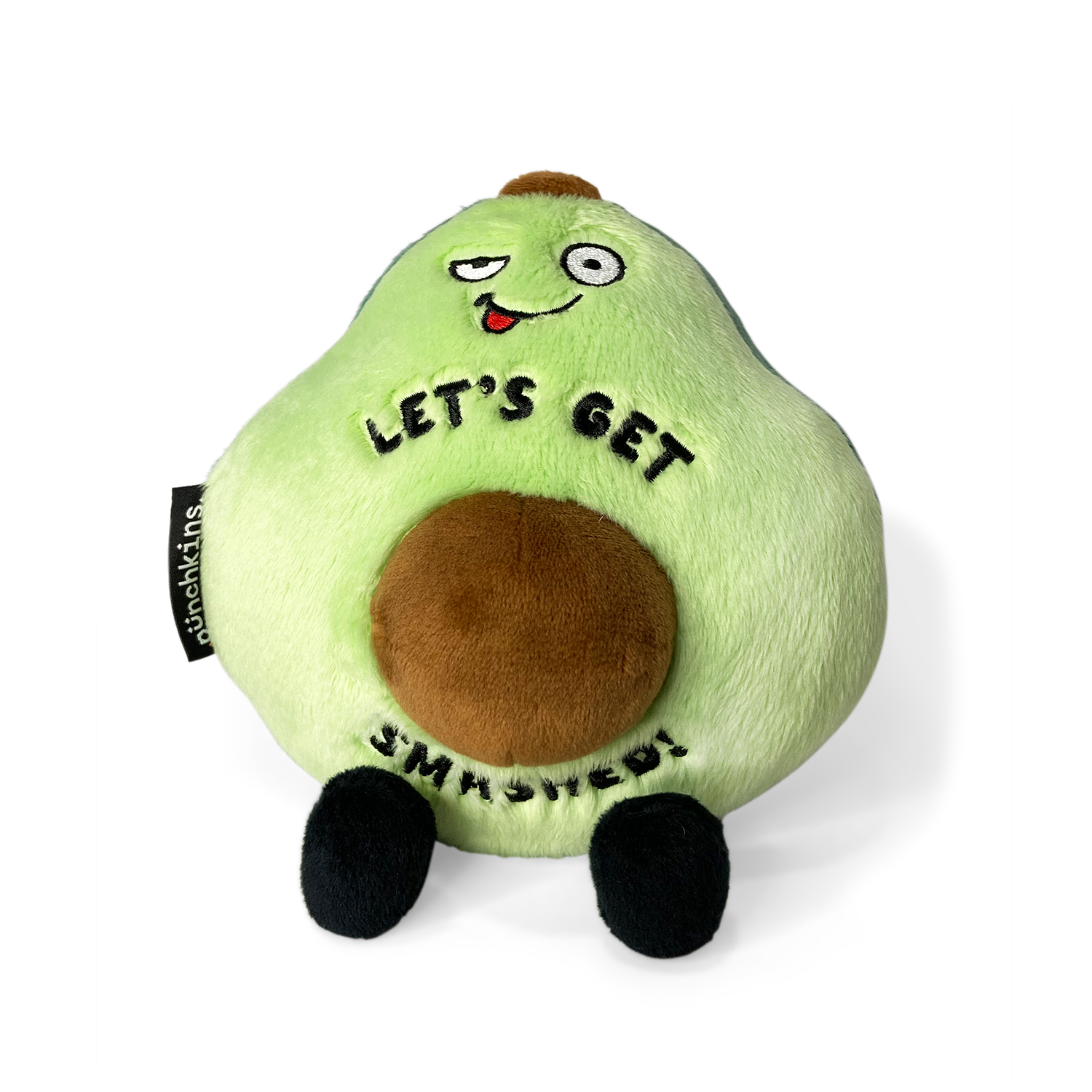 "Let's get Smashed!" Plush Avocado