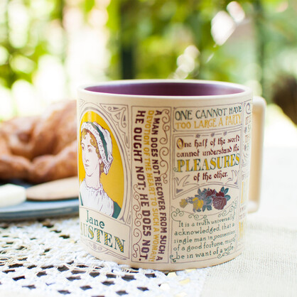 Unemployed Philosophers Guild - Jane Austen Mug