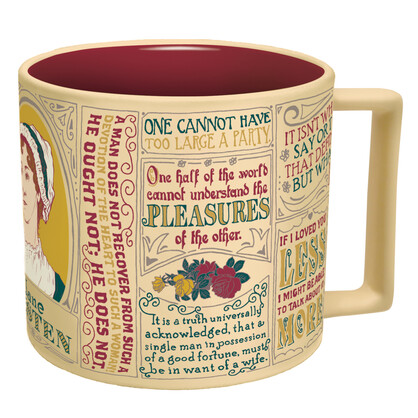 Unemployed Philosophers Guild - Jane Austen Mug