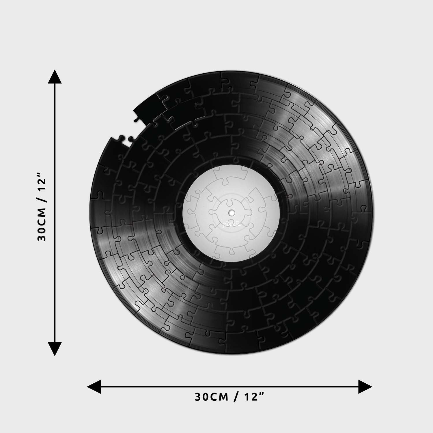 PIKKII - 12 Inch Record Jigsaw Puzzle