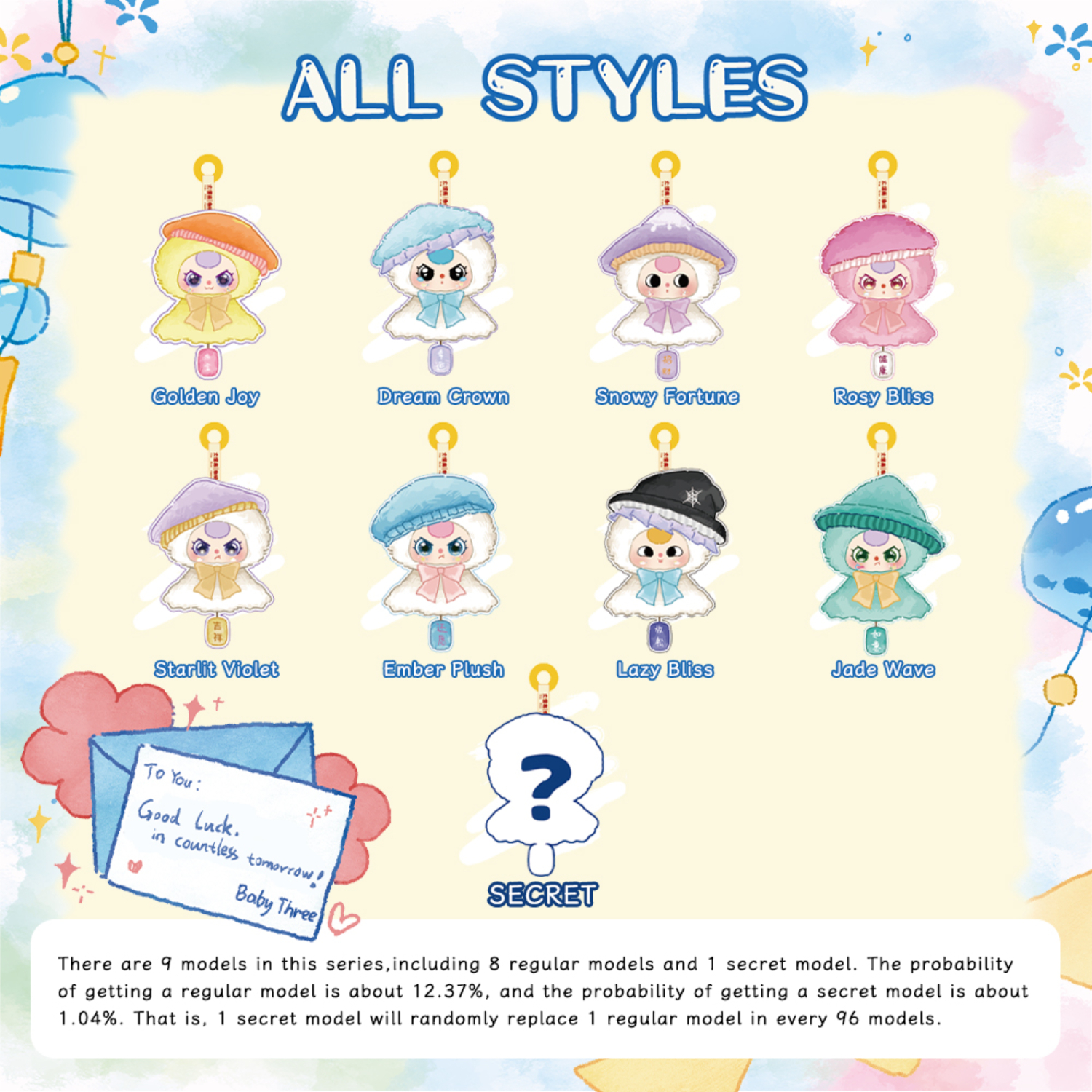 Baby Three - Sunny Baby Plush Limited Edition