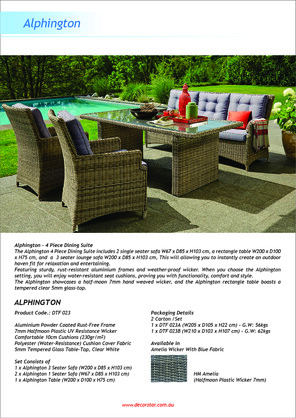 ALPHINGTON SET - 40HC