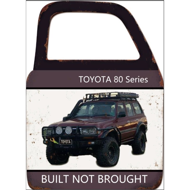 Toyota 80 Series Wall Art With Mirror