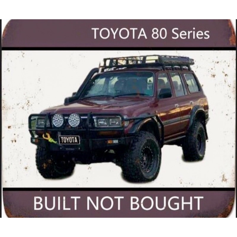 Toyota 80 Series Wall Art With Mirror