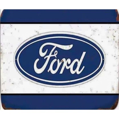 Ford Logo Wall Art With Mirror