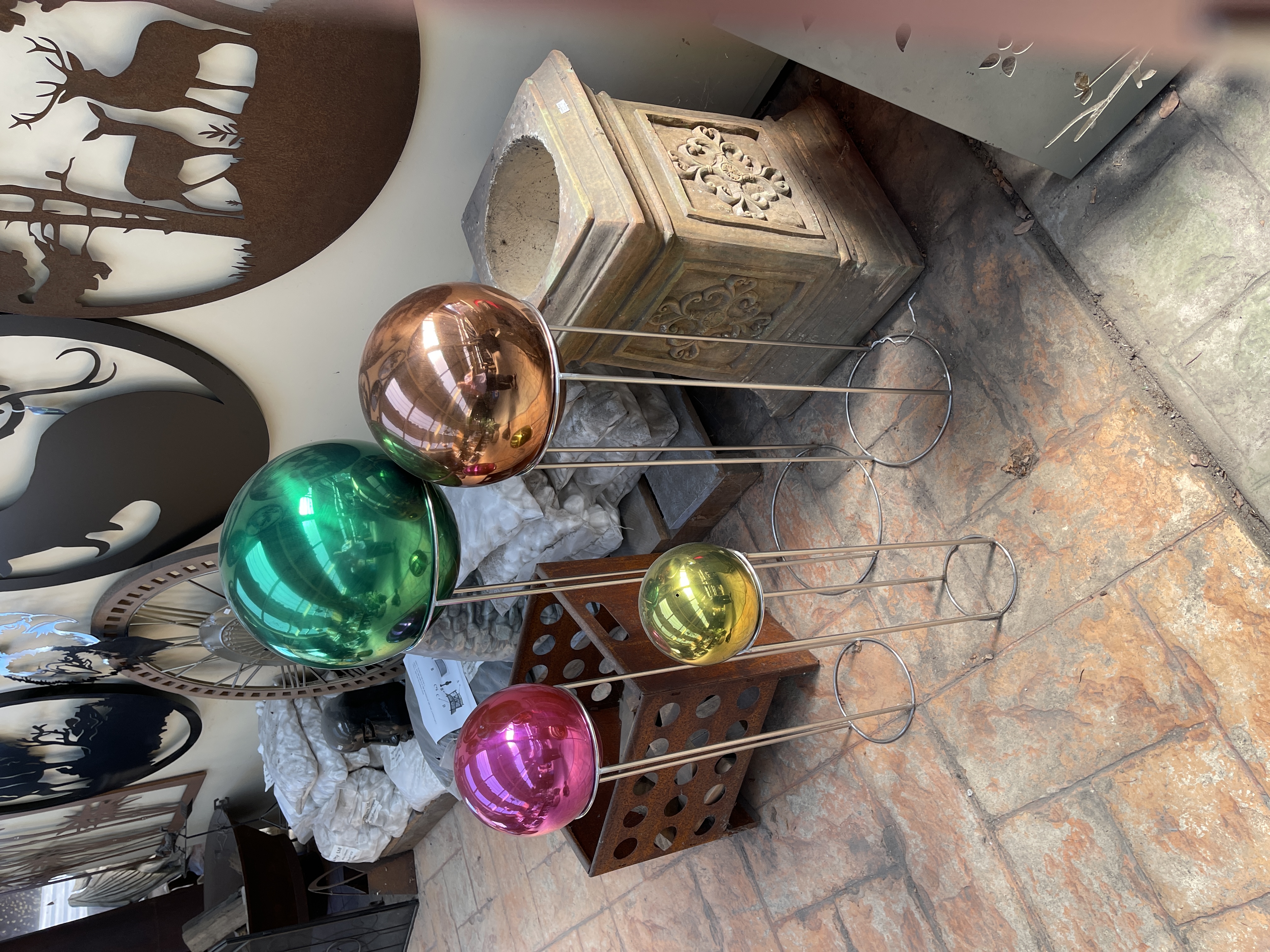 Gazing Ball Stands