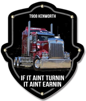 T908 Kenworth Light up Shield