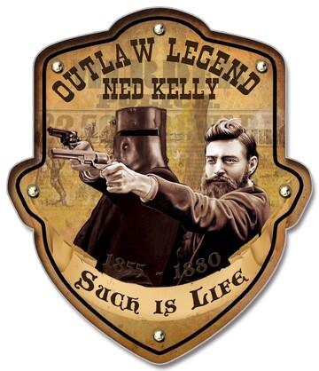 Ned Kelly 4 Light up Shield