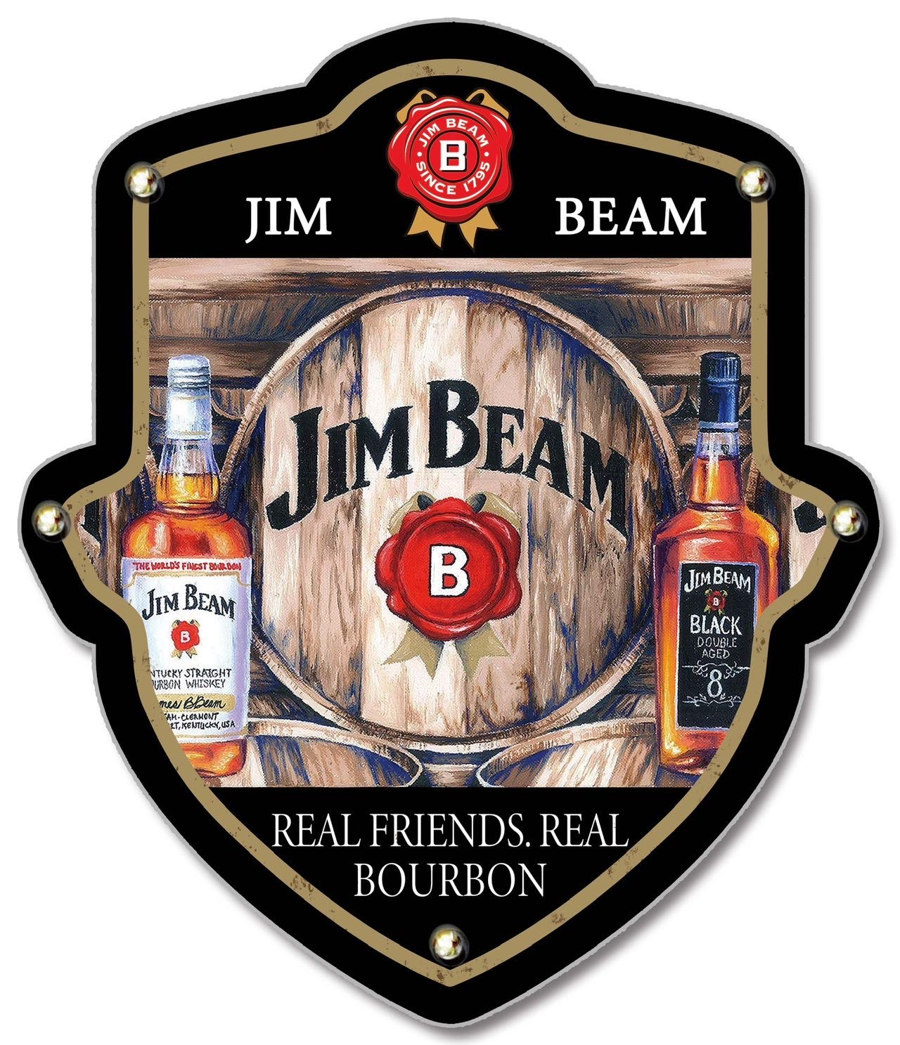 Jim Beam Light up Shield