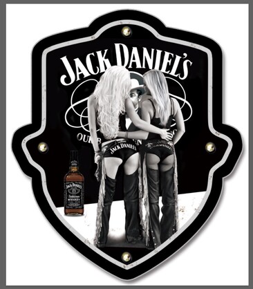 Jack Daniels Light up Shield