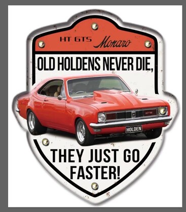 Holden HT GTS Monaro 1 Light up Shield