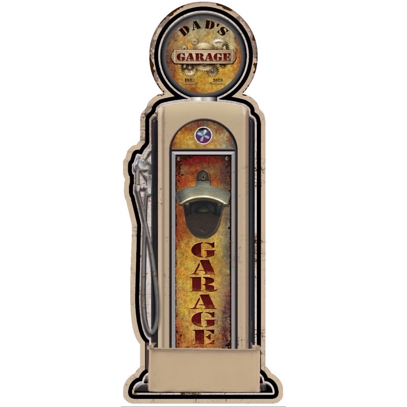 Dads Garage Bottle Opener